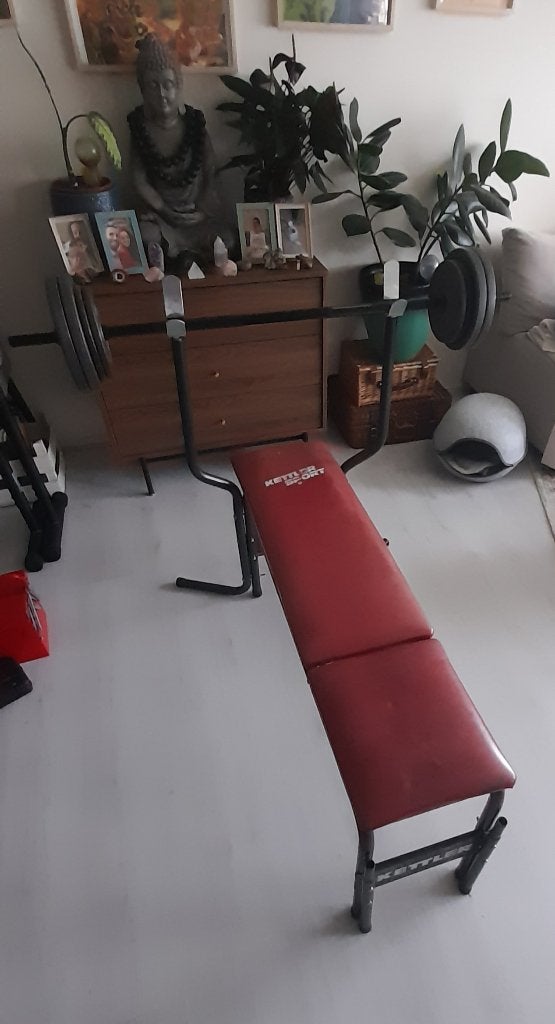 KETTLER - Bench Press - 30kg, Ophalen, Gebruikt, Overige materialen, Overige typen