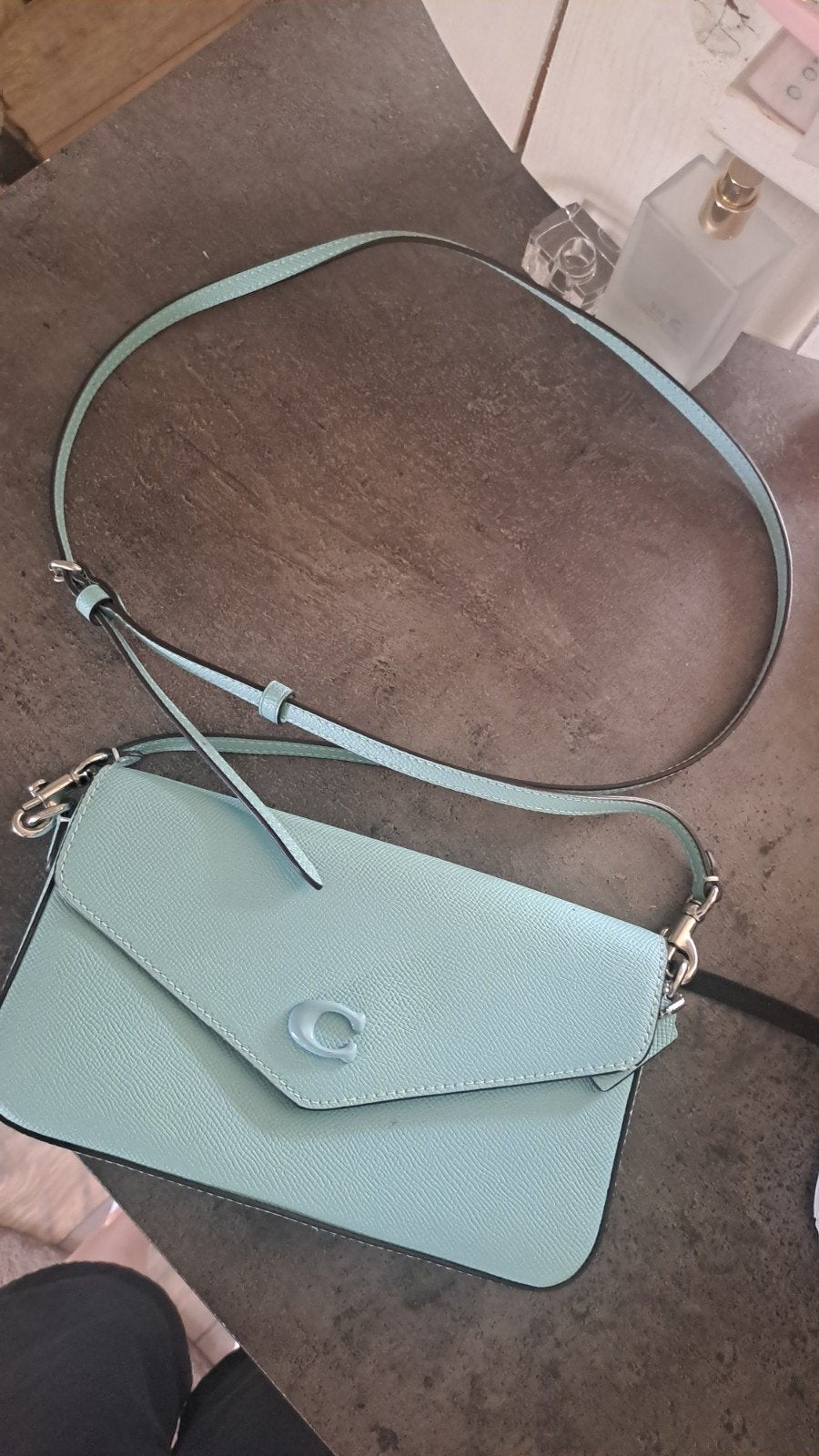 Coach Crossbody, Ophalen of Verzenden, Nieuw, Blauw, Schoudertasje