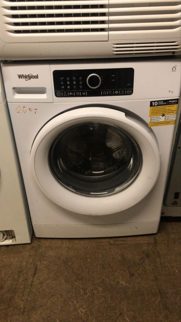 whirlpool wasmachine, Gebruikt, Ophalen of Verzenden, Voorlader, 85 tot 90 cm