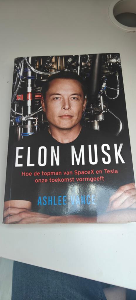 Elon Musk biografie Ashlee Vance, Ophalen of Verzenden, Zo goed als nieuw, Ashlee Vance, Overige