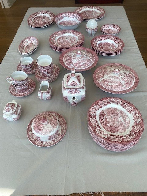 Enoch Wedgewood servies Lochs of Scotland, Ophalen