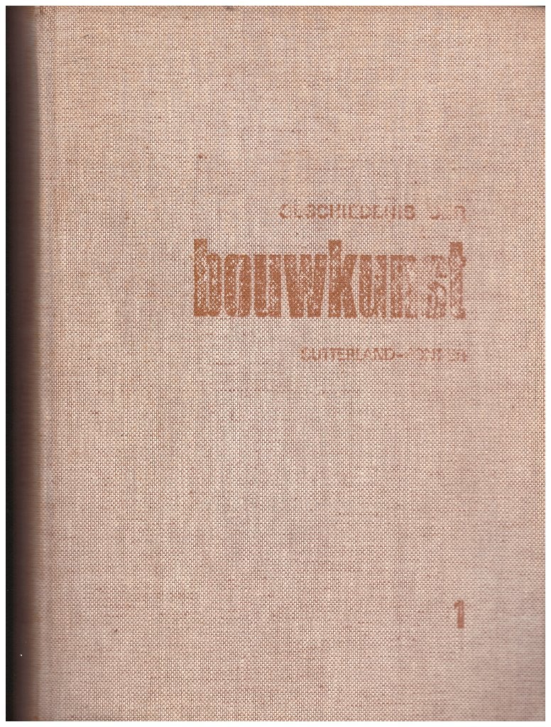 Bouwkunst: Geschiedenis van de architectuur, 1972 (4e druk), Gelezen, Ophalen of Verzenden, Architectuur algemeen, J.H. Pontier