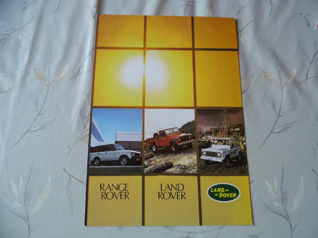 Range Rover / Land Rover, Boeken, Auto's | Folders en Tijdschriften, Zo goed als nieuw, Overige merken, Verzenden