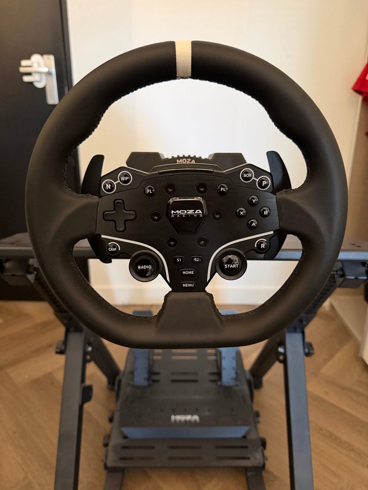 Moza Racing R5 Bundel met Next Level Racing Wheel Stand 2.0, Ophalen, Racestuur, Zo goed als nieuw, Direct drive