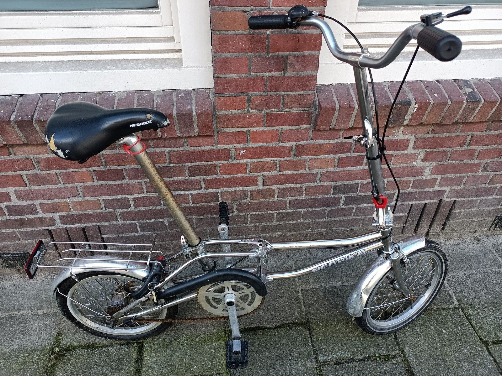 Neobike vouwfiets - gebruikt, Ophalen, Gebruikt, 16 tot 18 inch, Versnellingen