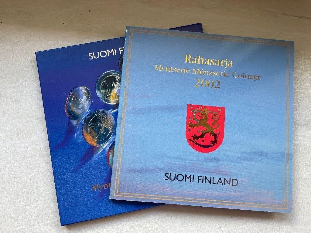 Muntset, Suomi Finland 2002, Ophalen of Verzenden, Finland, Overige waardes, Setje