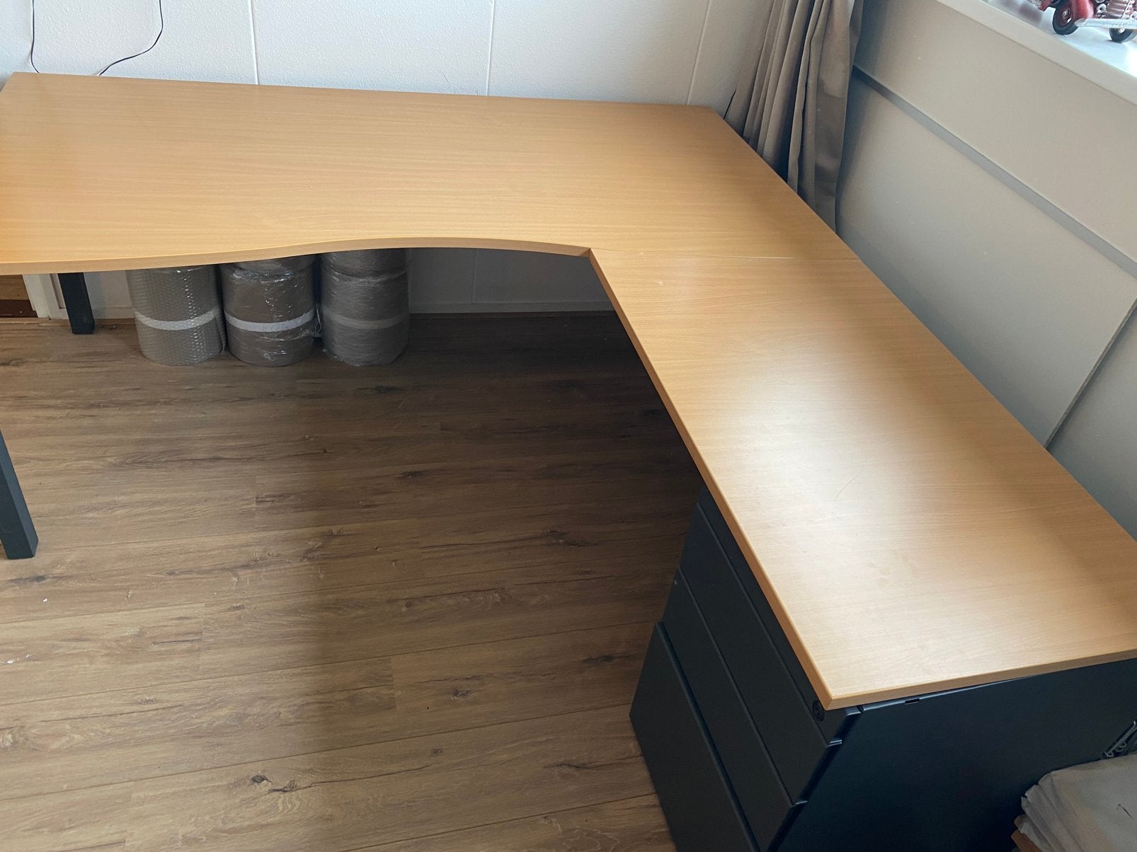 Hoekbureau, Huis en Inrichting, Ophalen, Gebruikt, 190 cm, 180 cm