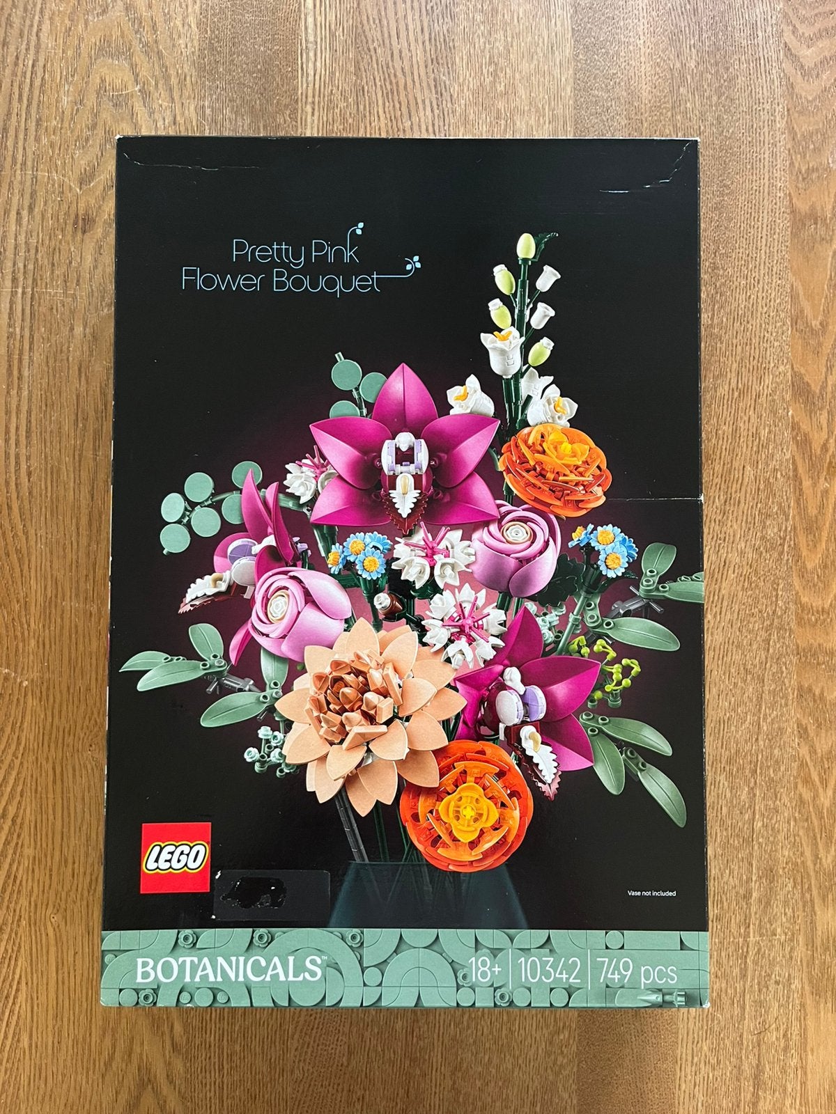 Lego Botanicals setnr. 10342 Pretty Pink Flower Bouquet, Lego, Nieuw, Ophalen of Verzenden, Complete set