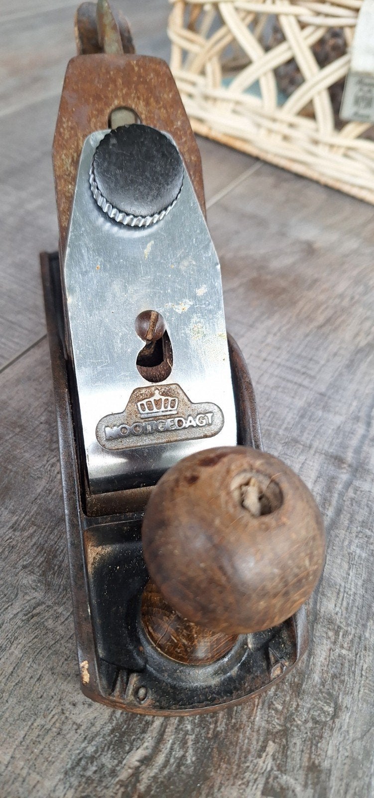 Nooitgedacht ijzerenschaaf No. 4, Antiek en Kunst, Ophalen of Verzenden