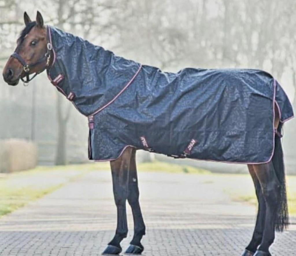 Horseware Amigo Hero regendeken Plus Hals, 0gr - 5'6, Afneembare hals, Ophalen of Verzenden, Zo goed als nieuw, Pony (P)