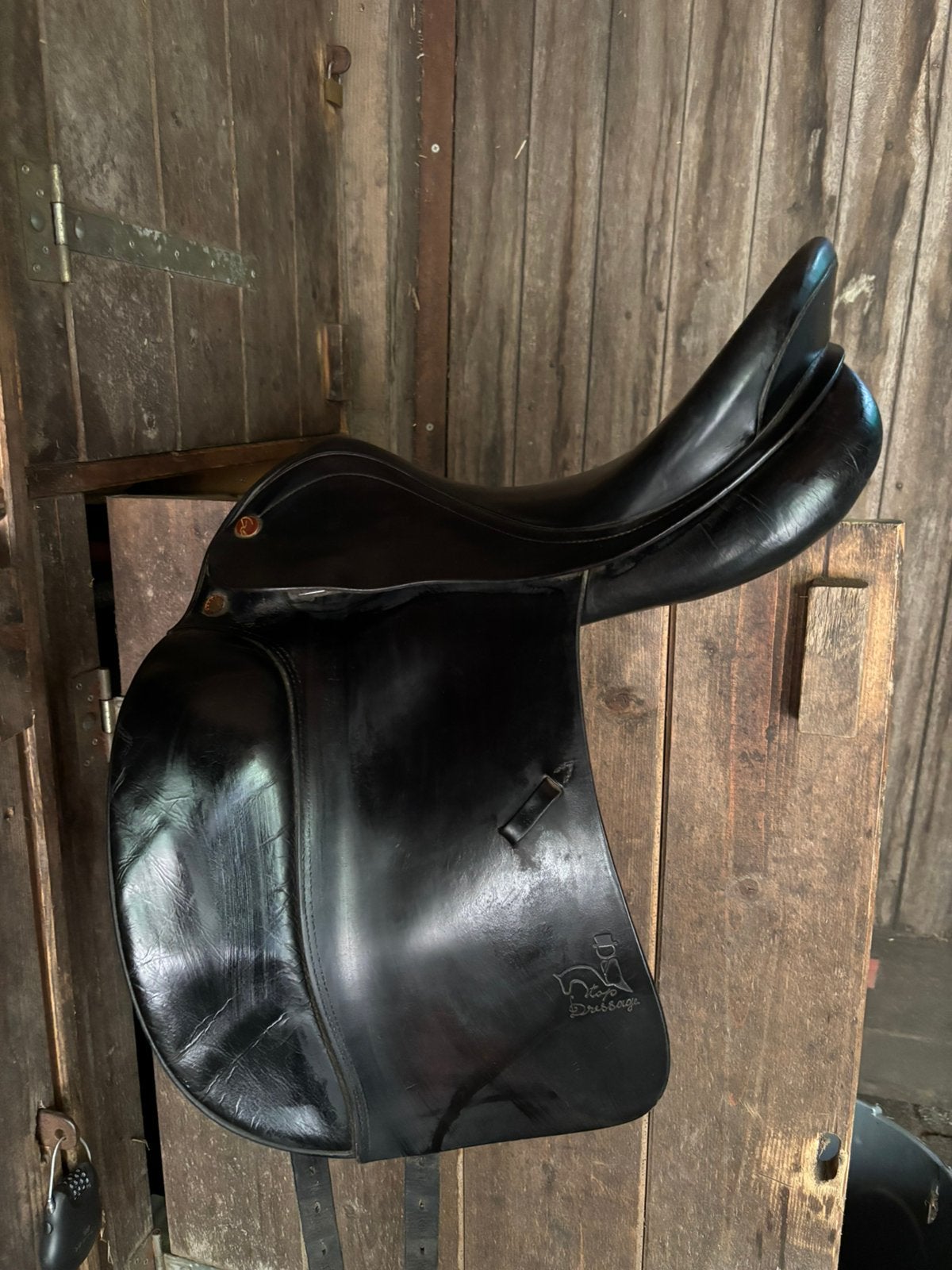 Prestige Italia dressuurzadel – 17”/32, Ophalen of Verzenden, Gebruikt, Dressuur