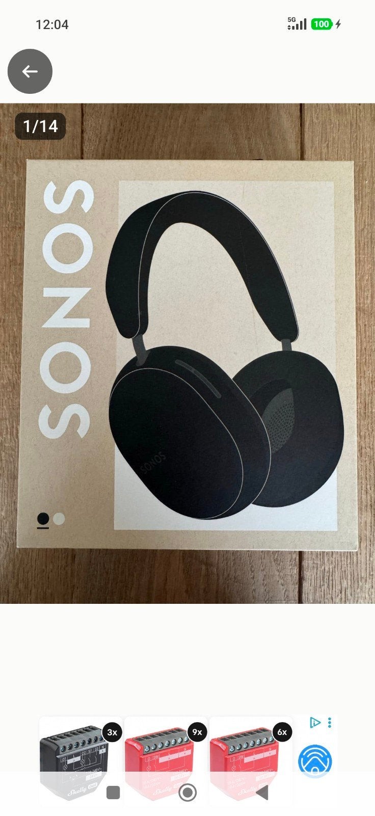 Sonos Ace koptelefoon - Zo goed als nieuw, Overige merken, Ophalen of Verzenden, Zo goed als nieuw, Draadloos