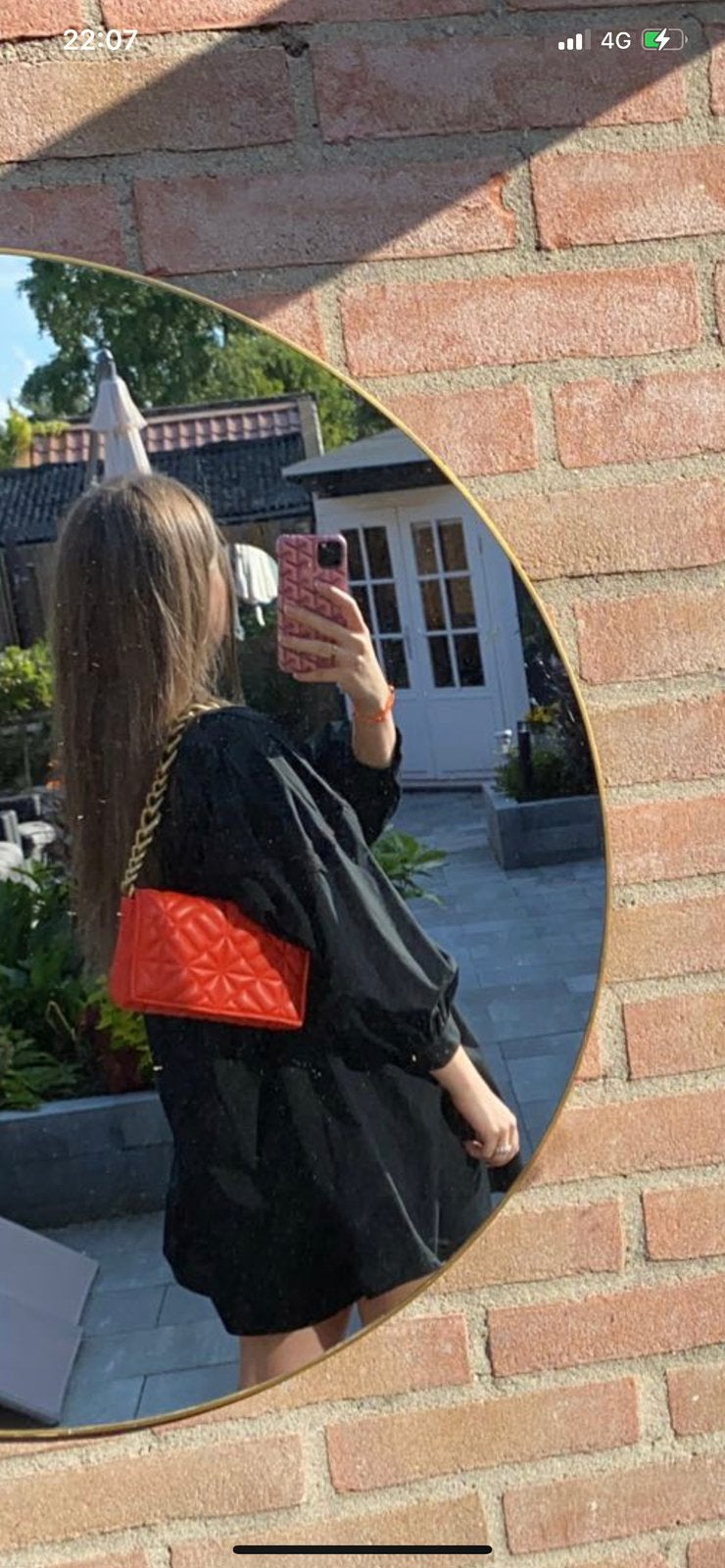 Zara tasje, Ophalen of Verzenden, Gebruikt, Oranje, Schoudertasje