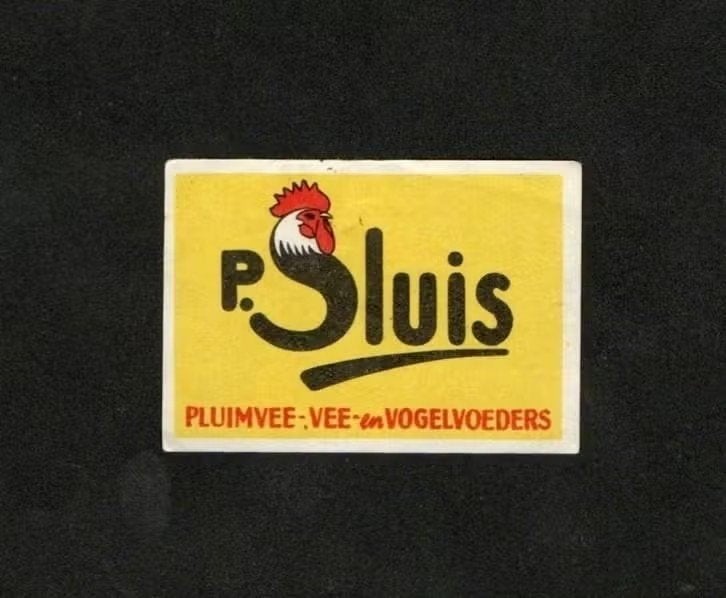Lucifermerk P. Sluis Pluimvee-, Vee- en Vogelvoeders., Ophalen of Verzenden, Zo goed als nieuw