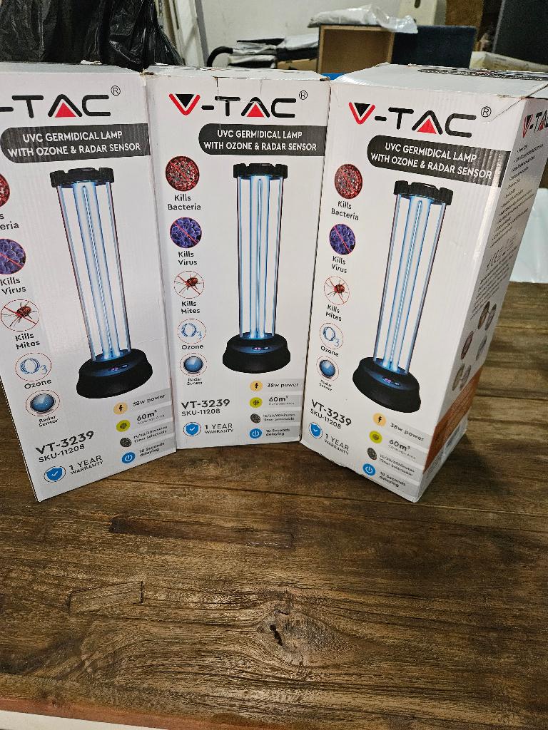 V Tac VT-3239 UVC lampen, Witgoed en Apparatuur, Ophalen, Zo goed als nieuw