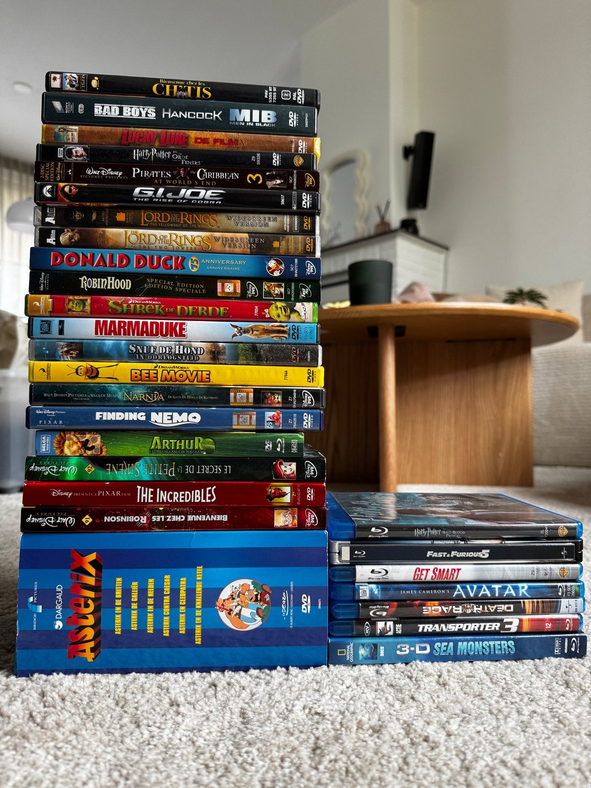 Grote collectie diverse DVD's en Blu-rays, Alle leeftijden, Ophalen of Verzenden, Gebruikt, Inclusief doosje