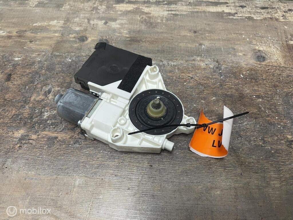 Raammotor linksvoor Volkswagen Jetta V (05-'10) 1K5837401AJ, Gebruikt, Volkswagen, Ophalen of Verzenden, Volkswagen