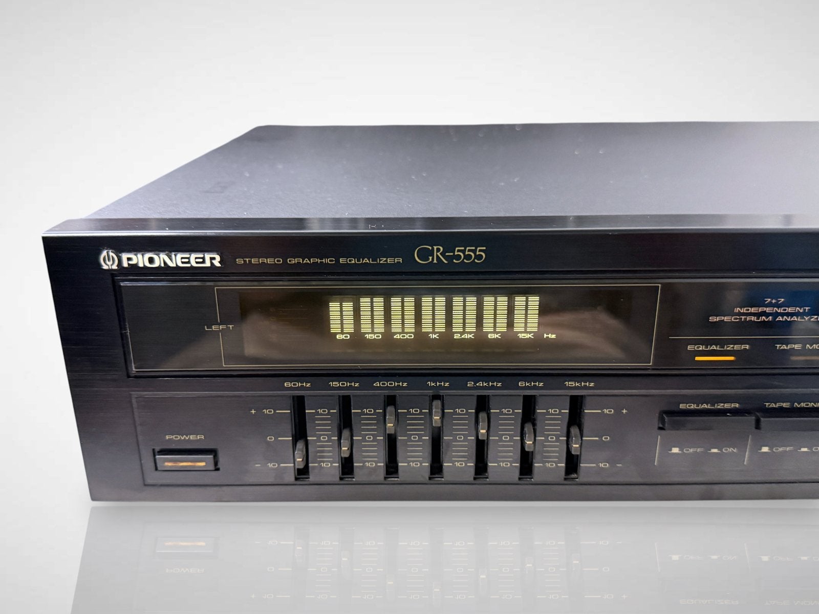 Pioneer GR-555 Stereo Grafische Equalizer - Perfecte Staat, Pioneer, Pioneer, Ophalen of Verzenden, Zo goed als nieuw