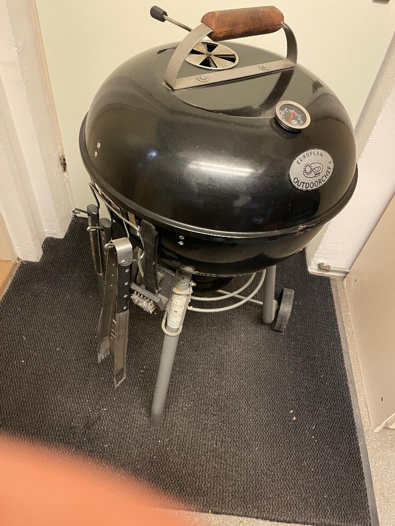 Barbecue Outdoor Chef diameter 48 cm met vuurkorf, Ophalen, Gebruikt, Outdoor Chef, Met accessoires