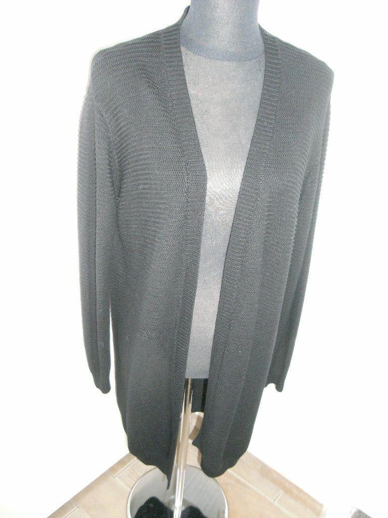 KAFFE lang zwart vest in mt S valt als mt 36/38, NIEUW!, Kaffe, Zwart, Nieuw, Ophalen of Verzenden