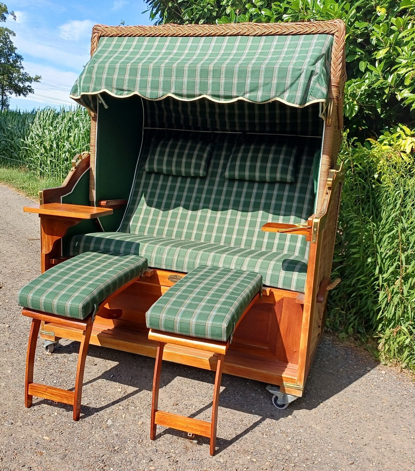 Tuinmeubel, Garden Cocoon, Ophalen, Zo goed als nieuw, Hout, Verstelbaar
