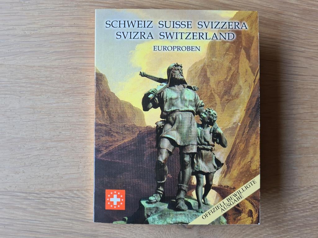 ZWITSERLAND 2003; Proefeuroset, Postzegels en Munten, Munten | Europa | Euromunten, Ophalen of Verzenden, Overige landen, Overige waardes