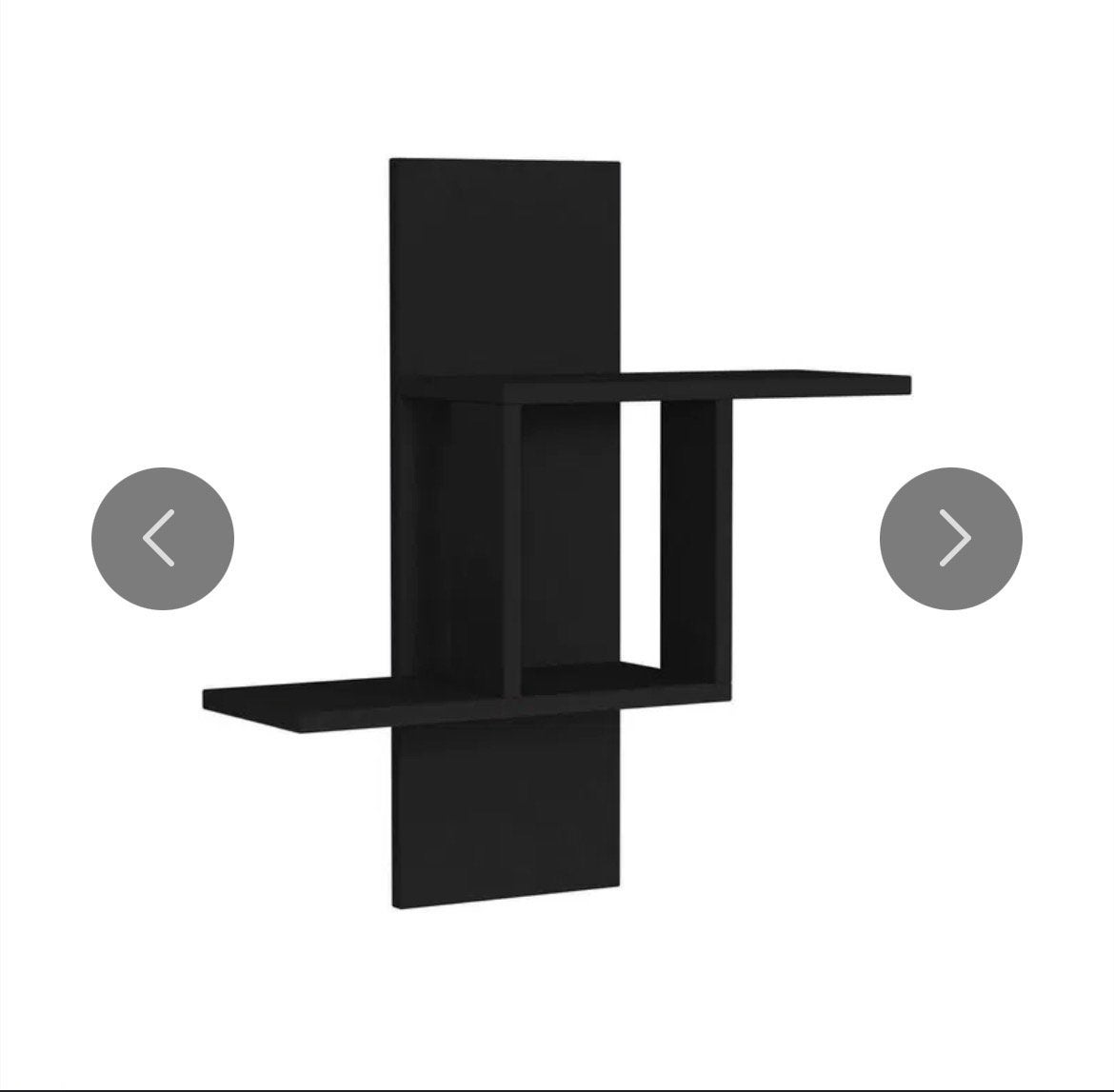 Nieuw antraciet zwart Wandrek - Emob Design, Ophalen, Nieuw