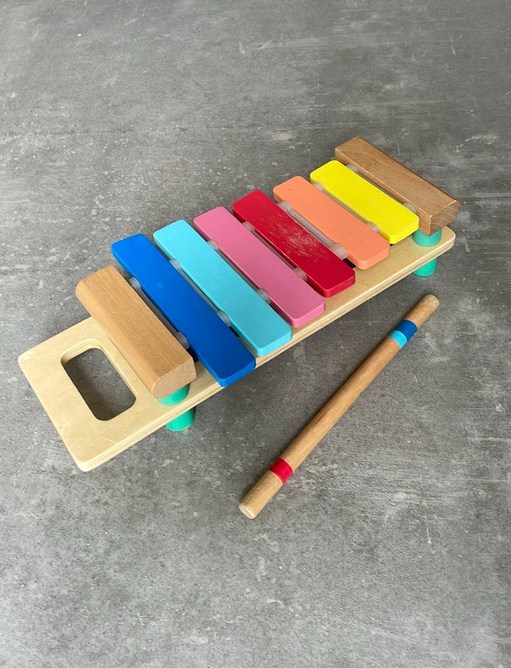 Houten xylofoon HEMA, Kinderen en Baby's, Ophalen of Verzenden, Gebruikt, Overige typen
