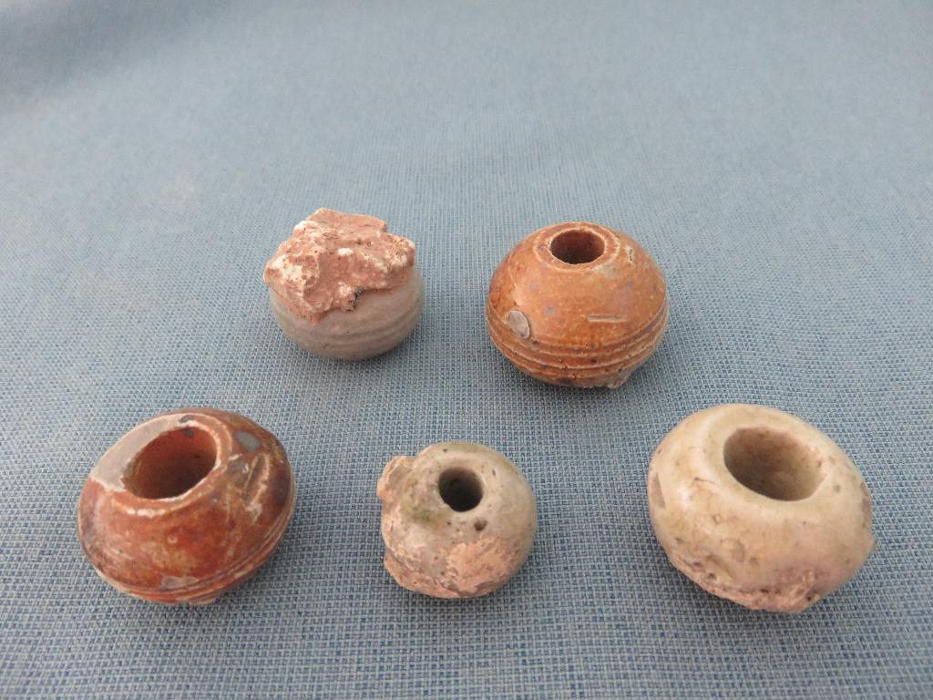 Middeleeuwen – spinstenen - 15e - 16e eeuw - bodemvondsten, Ophalen of Verzenden