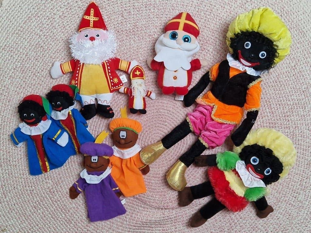 Sinterklaasdecoratie poppen, Verzenden, Gebruikt