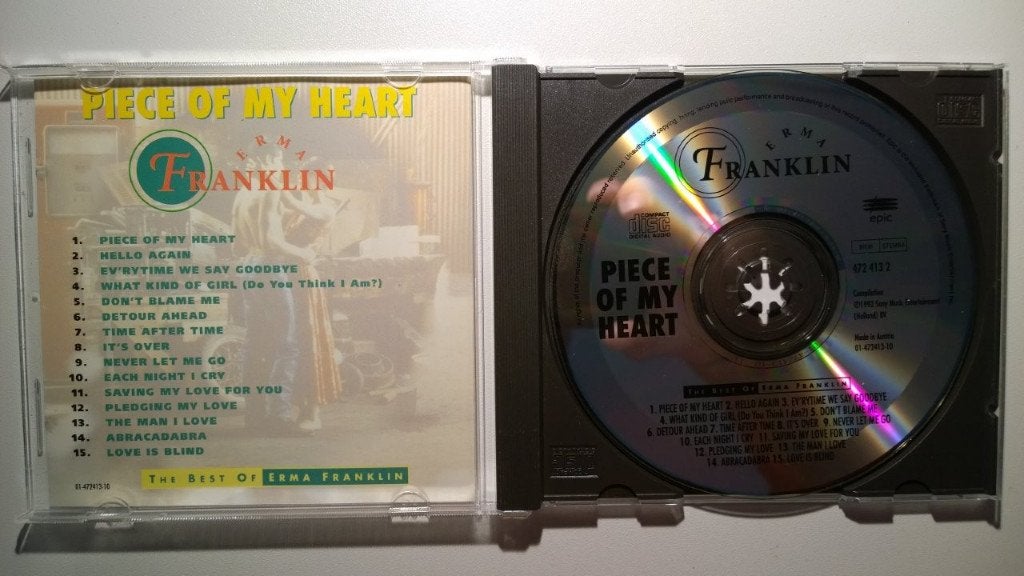 Erma Franklin - Piece Of My Heart (The Best Of), Ophalen of Verzenden, Zo goed als nieuw, Soul, Album