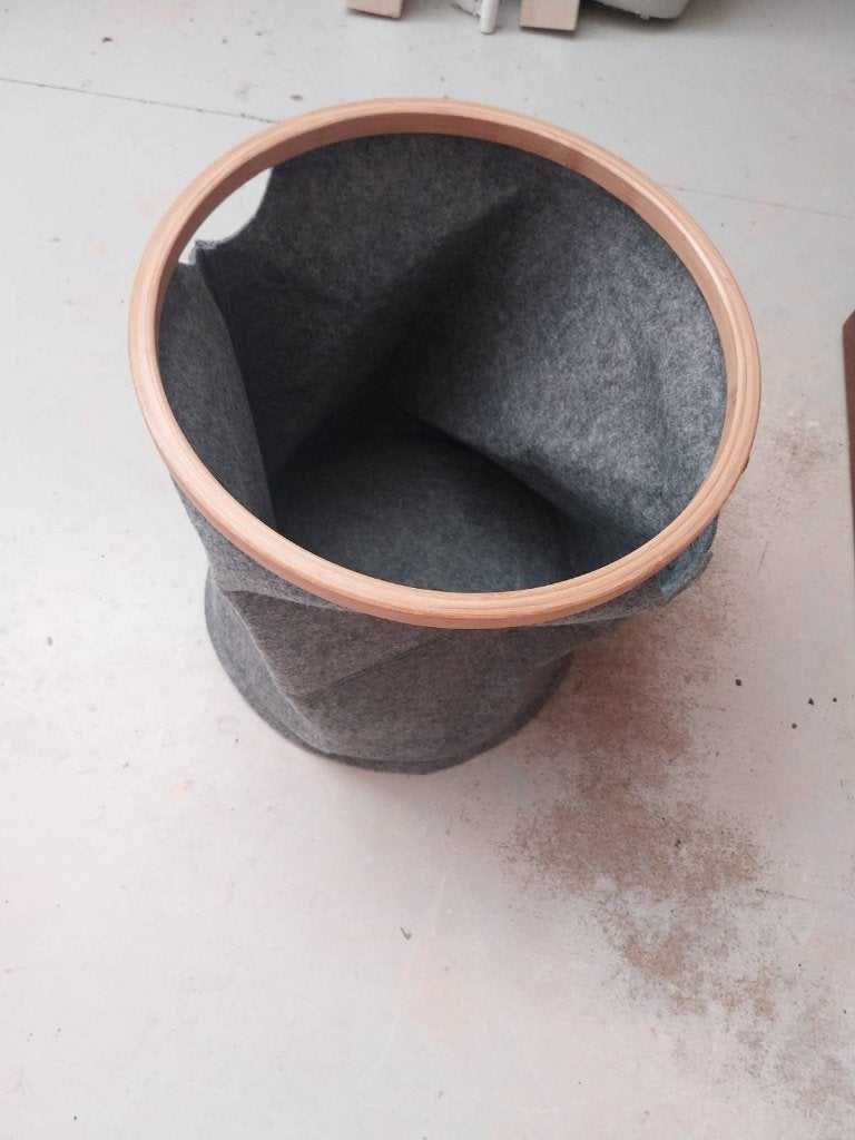 mand opbergmand wasmand, Ophalen, Mand, Textiel, Rond