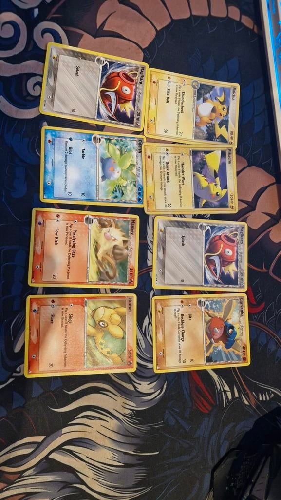 Pokémon Kaarten Set - 110, Ophalen of Verzenden, Gebruikt, Meerdere kaarten