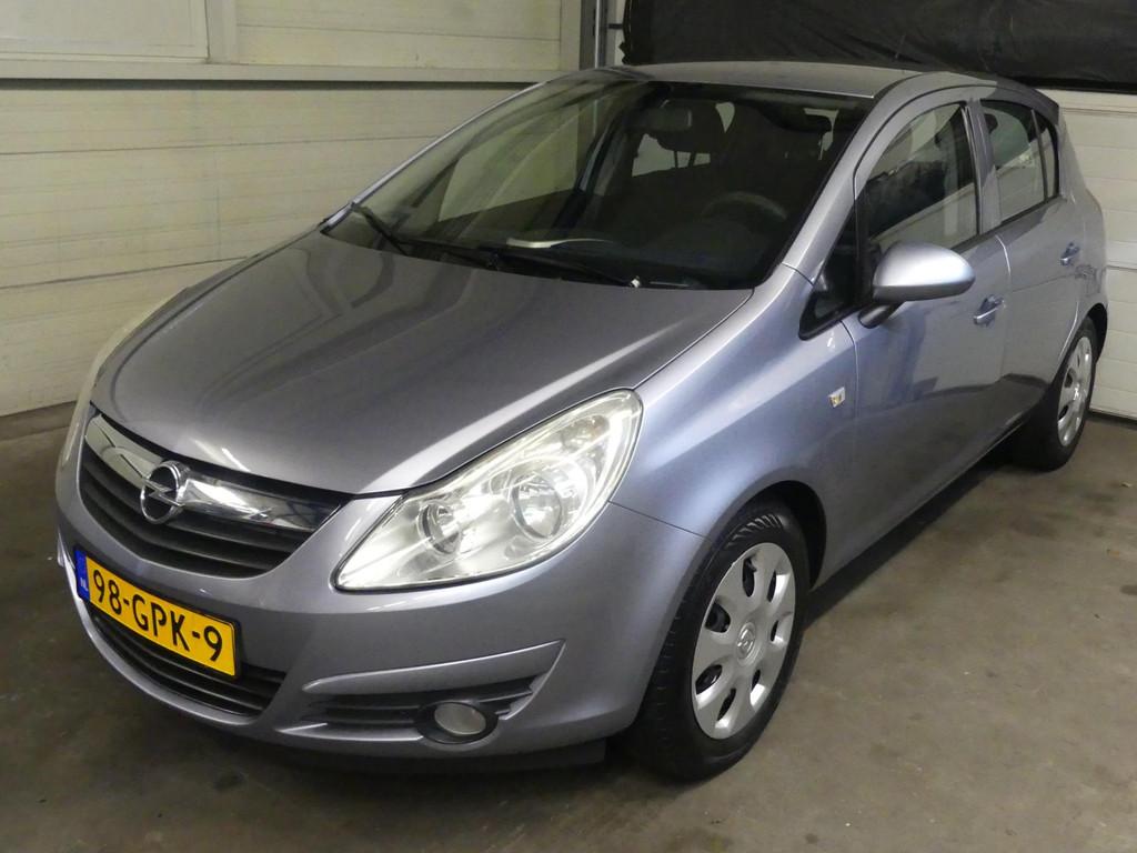 Opel Corsa 1.2-16V Enjoy - 1e eigenaar - Airco - 5deurs, Auto's, Opel, Voorwielaandrijving, Stof, Gebruikt, 4 cilinders