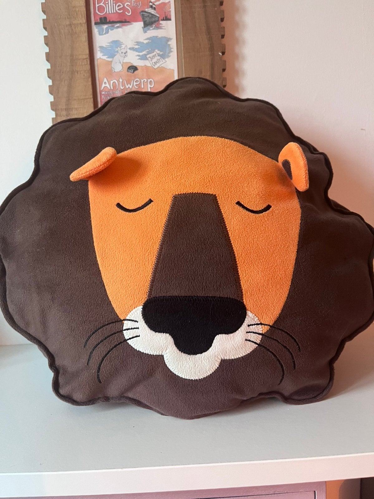 IKEA leeuwen kussen, IKEA, Ophalen of Verzenden, Zo goed als nieuw, Middelgroot (20 tot 80 cm)