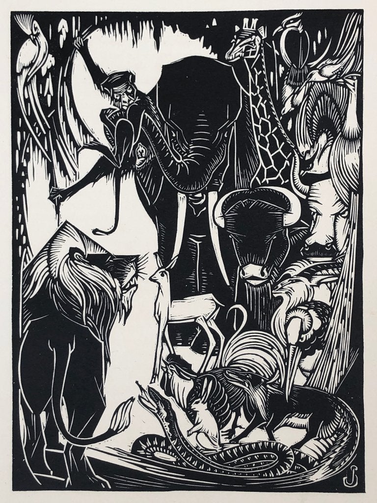 Mooie, betaalbare kunst v/h Grafiekkabinet Jan Schonk, Verzenden