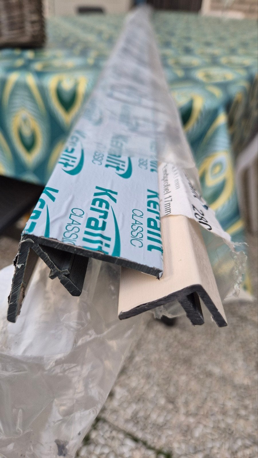 Keralit Hoekprofiel Rand en Buitenhoek met Aluminium, Ophalen, Nieuw