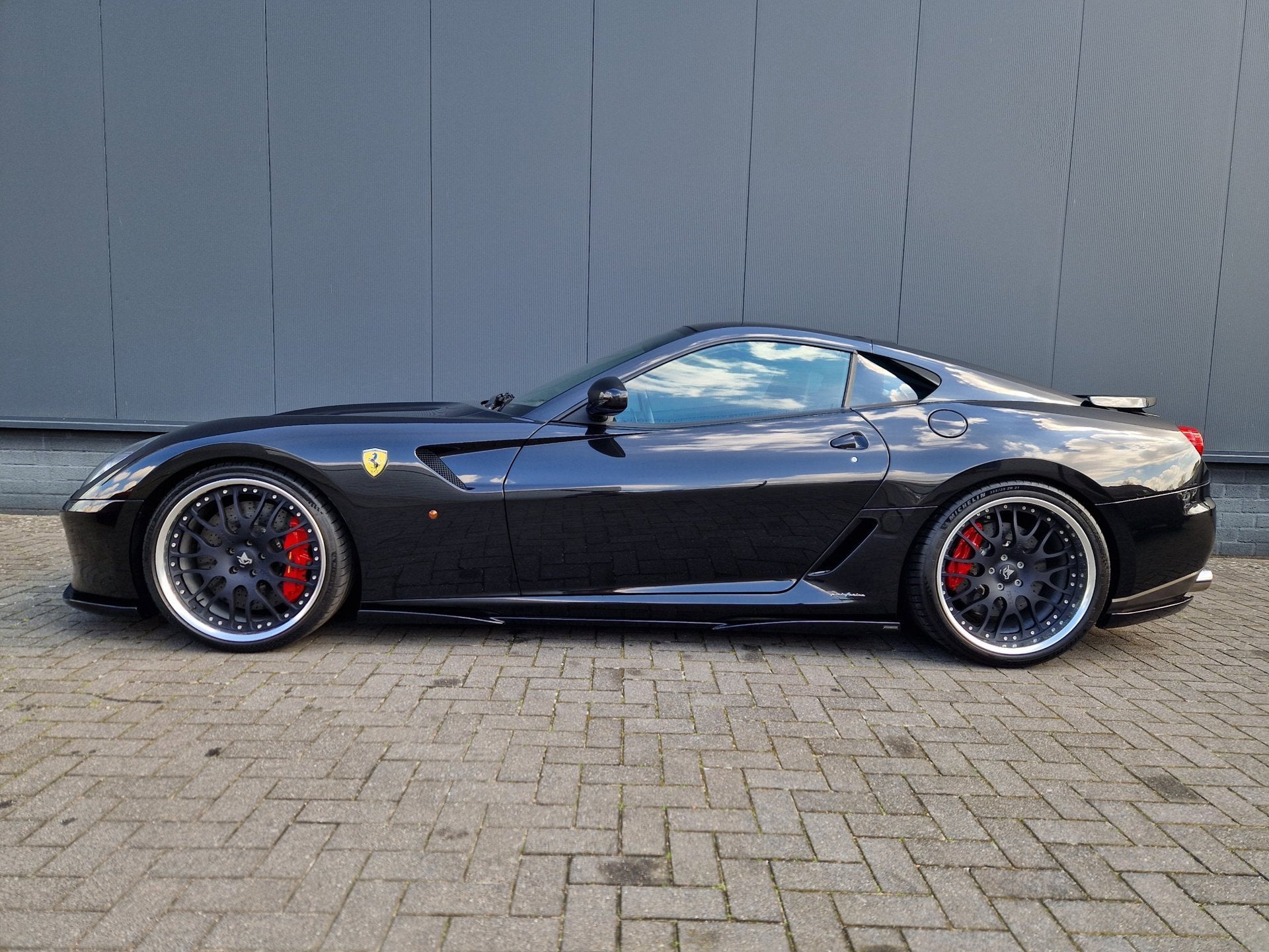 Ferrari 599 GTB /F1 Led /Daytona /Carbon /Hamann /Kreissieg, Achterwielaandrijving, Gebruikt, Zwart, 12 cilinders