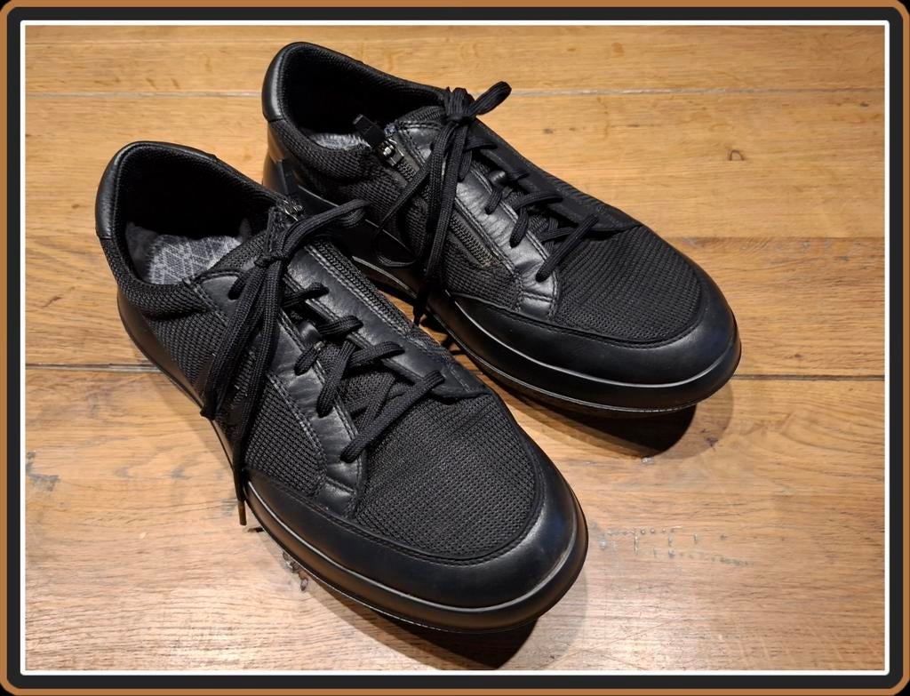 Zwarte Kybun herenschoenen mt 43 2/3, Ophalen of Verzenden, Zo goed als nieuw