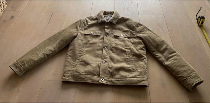 Bershka M ribstof, Kleding | Heren, Ophalen of Verzenden, Zo goed als nieuw, Maat 48/50 (M), Beige