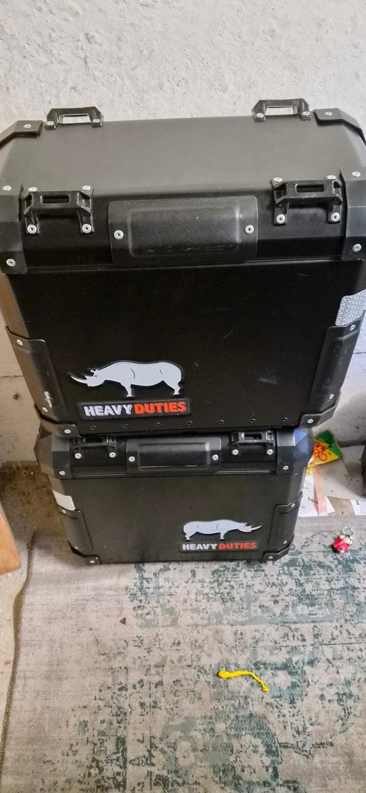 Heavy Duties Motorfiets Zijkoffers - XRV 750 Africa Twin, Ophalen of Verzenden, Gebruikt