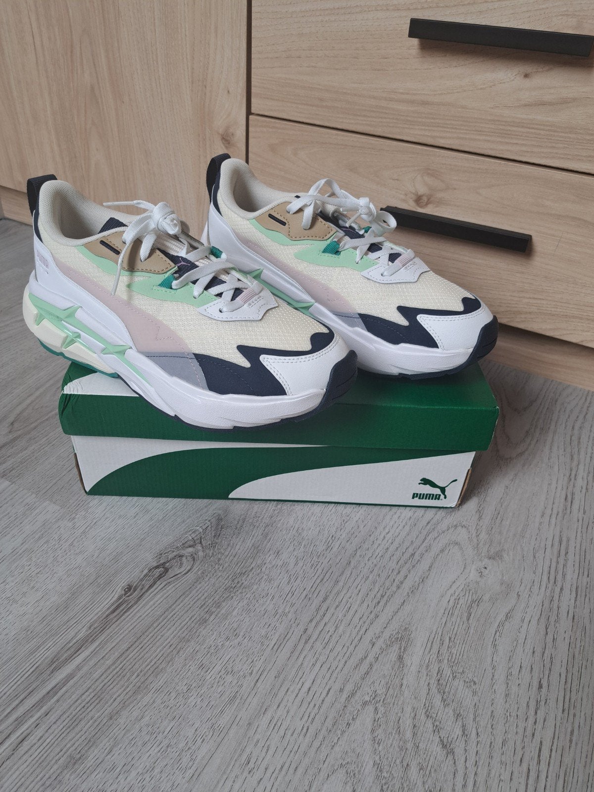 Maat 39 Puma Spina Nitro Wns Sneakers - Nieuw in doos, Puma, Wit, Nieuw, Ophalen of Verzenden