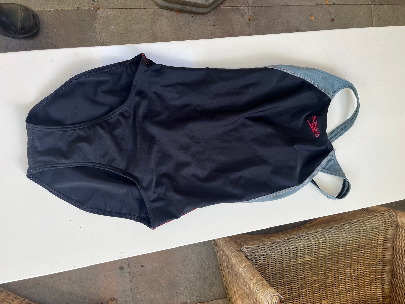 Speedo Badpak Maat 42 - Comfortabel en Duurzaam, Kleding | Dames, Badmode en Zwemkleding, Verzenden, Gedragen, Zwart, Badpak