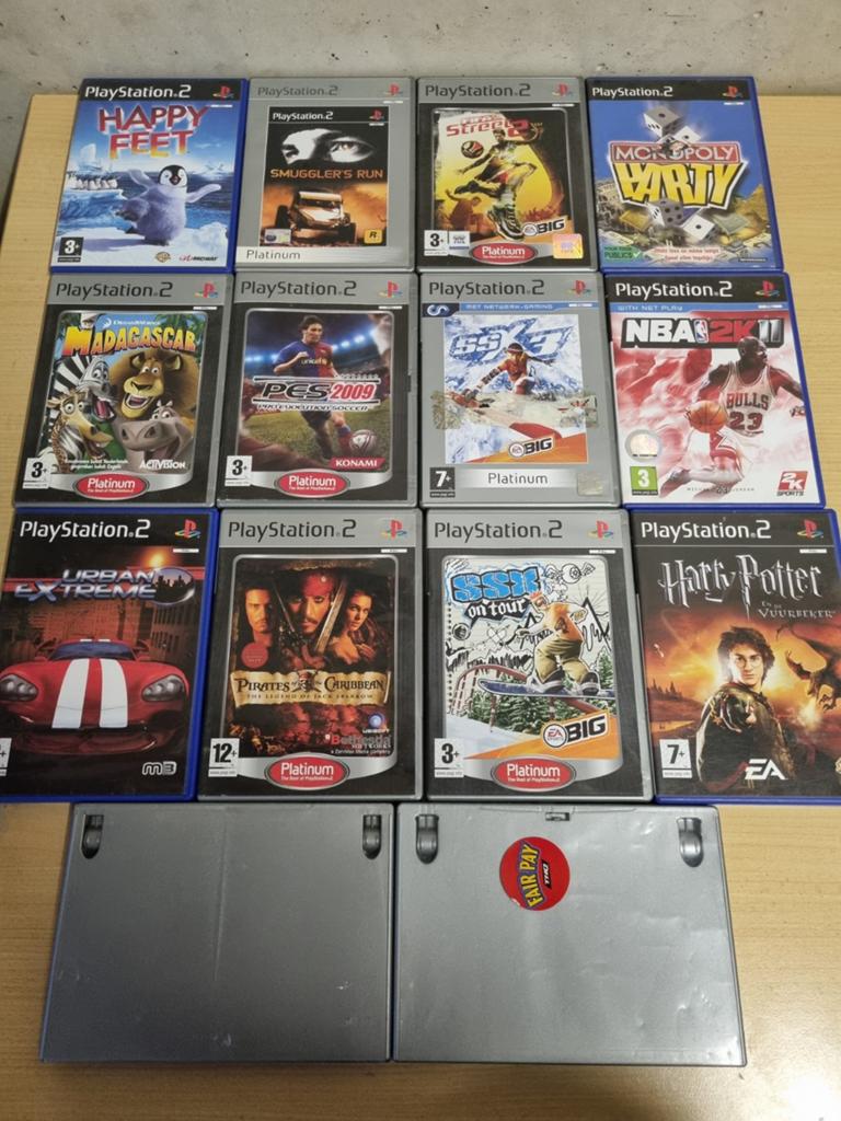 13 ps2 games 1 demo, Ophalen of Verzenden, Gebruikt