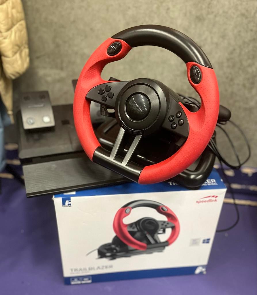 Speedlink Trailblazer Racing Wheel, Ophalen of Verzenden, Gebruikt