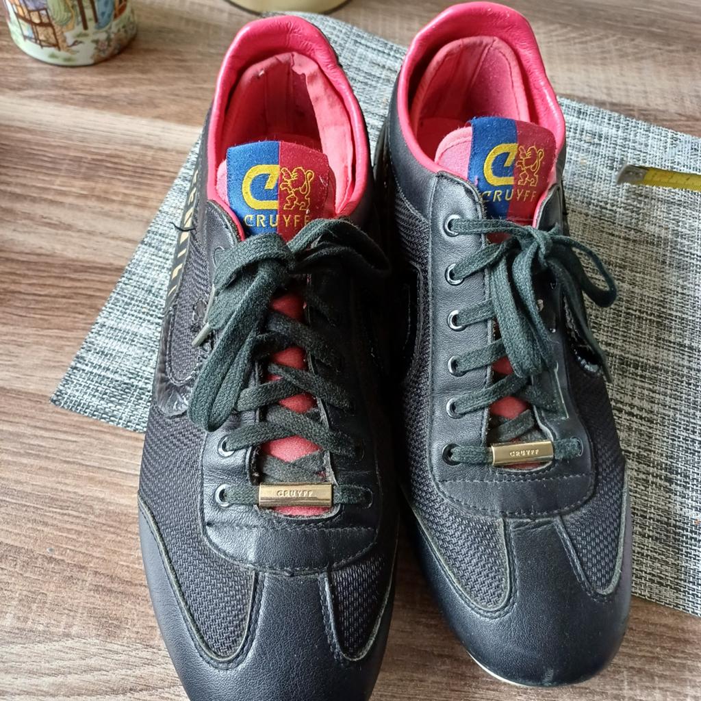 Cruyff Sneakers Zwart - Maat 43, Ophalen of Verzenden, Gedragen, Zwart