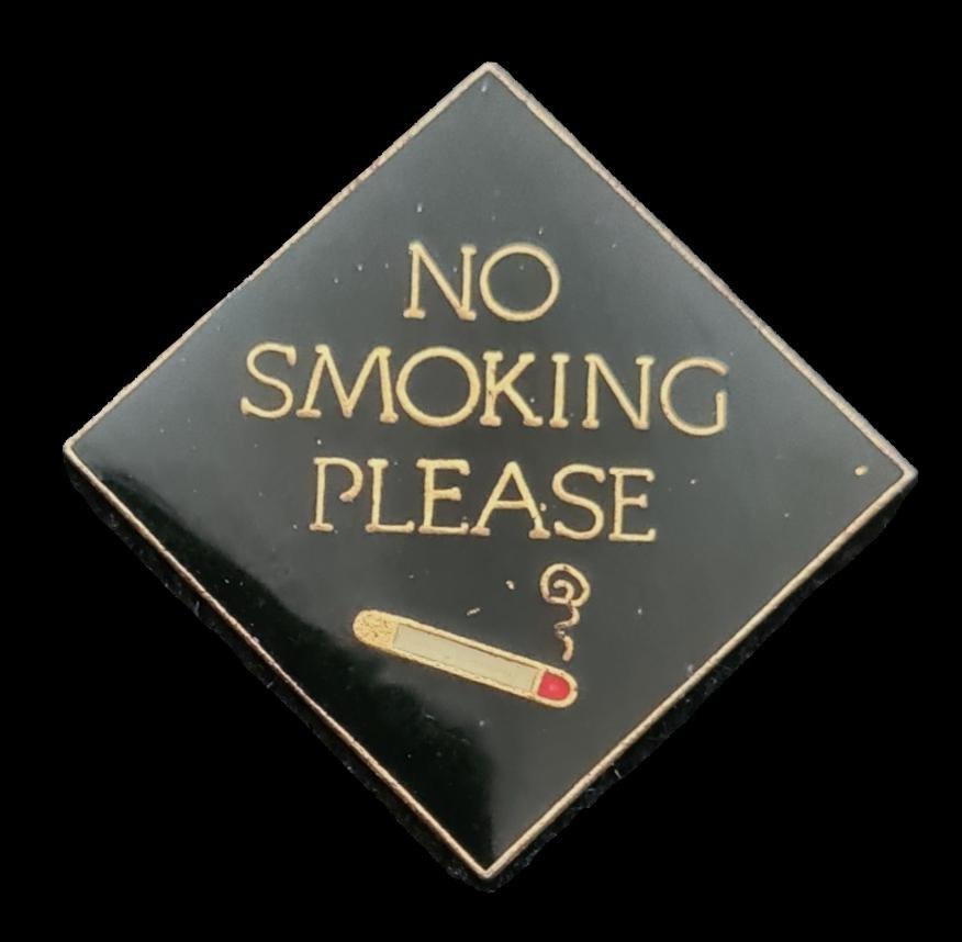No Smoking Please pin, Verzenden, Nieuw, Overige onderwerpen, Speldje of Pin