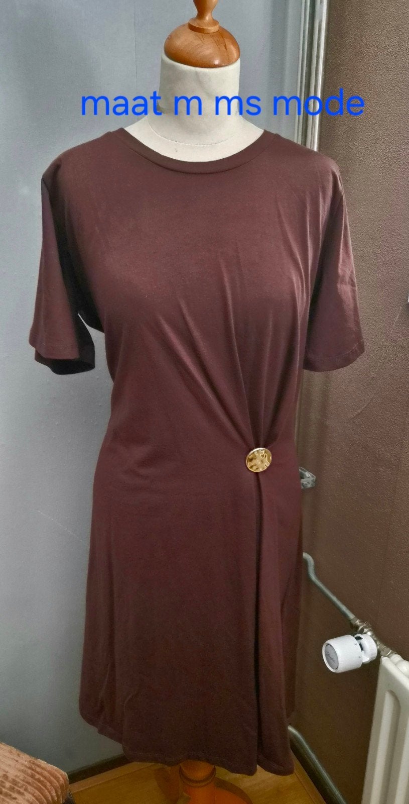 Nieuwe jurk maat M van MS Mode, Ophalen of Verzenden, Nieuw, Maat 42/44 (L), Onder de knie