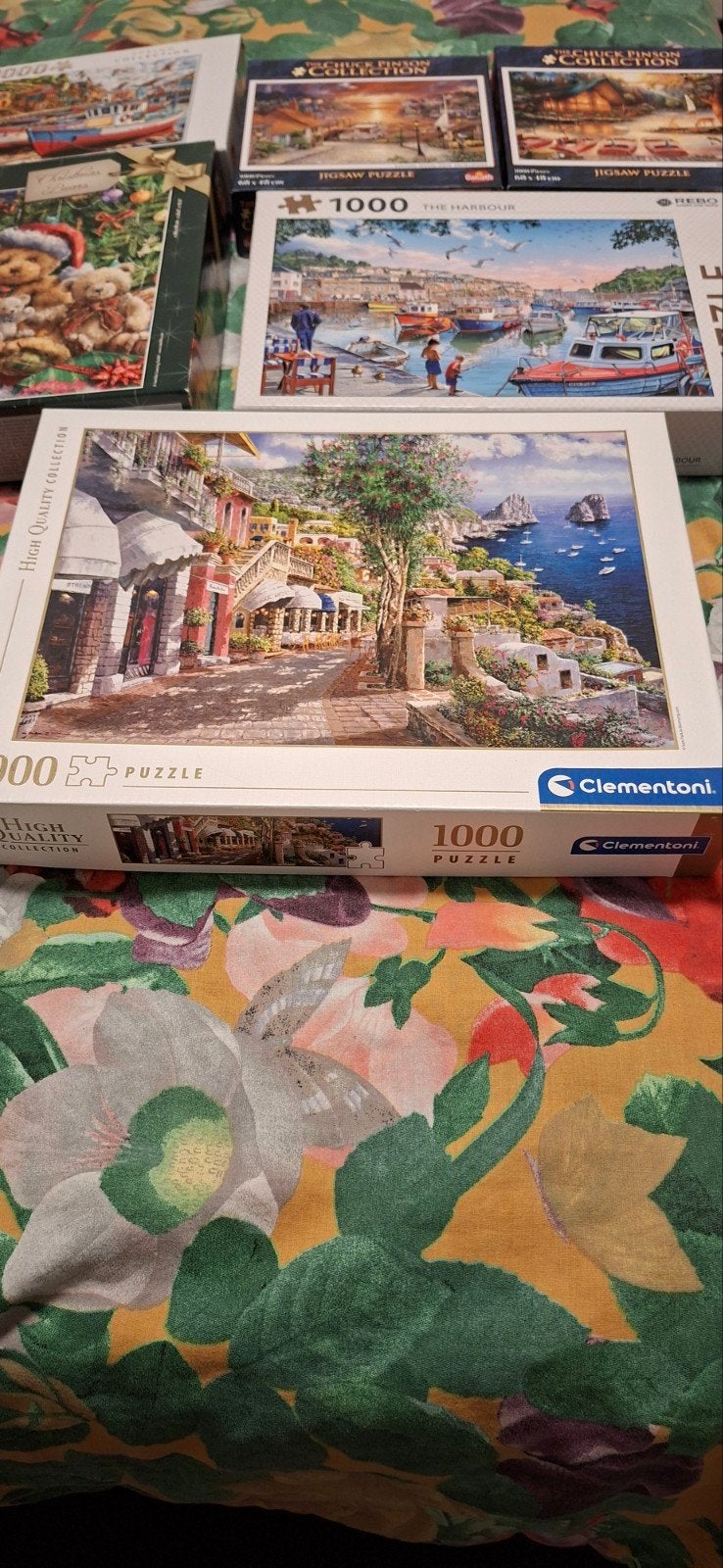 7 Legpuzzels, Ophalen of Verzenden, 500 t/m 1500 stukjes, Zo goed als nieuw, Legpuzzel