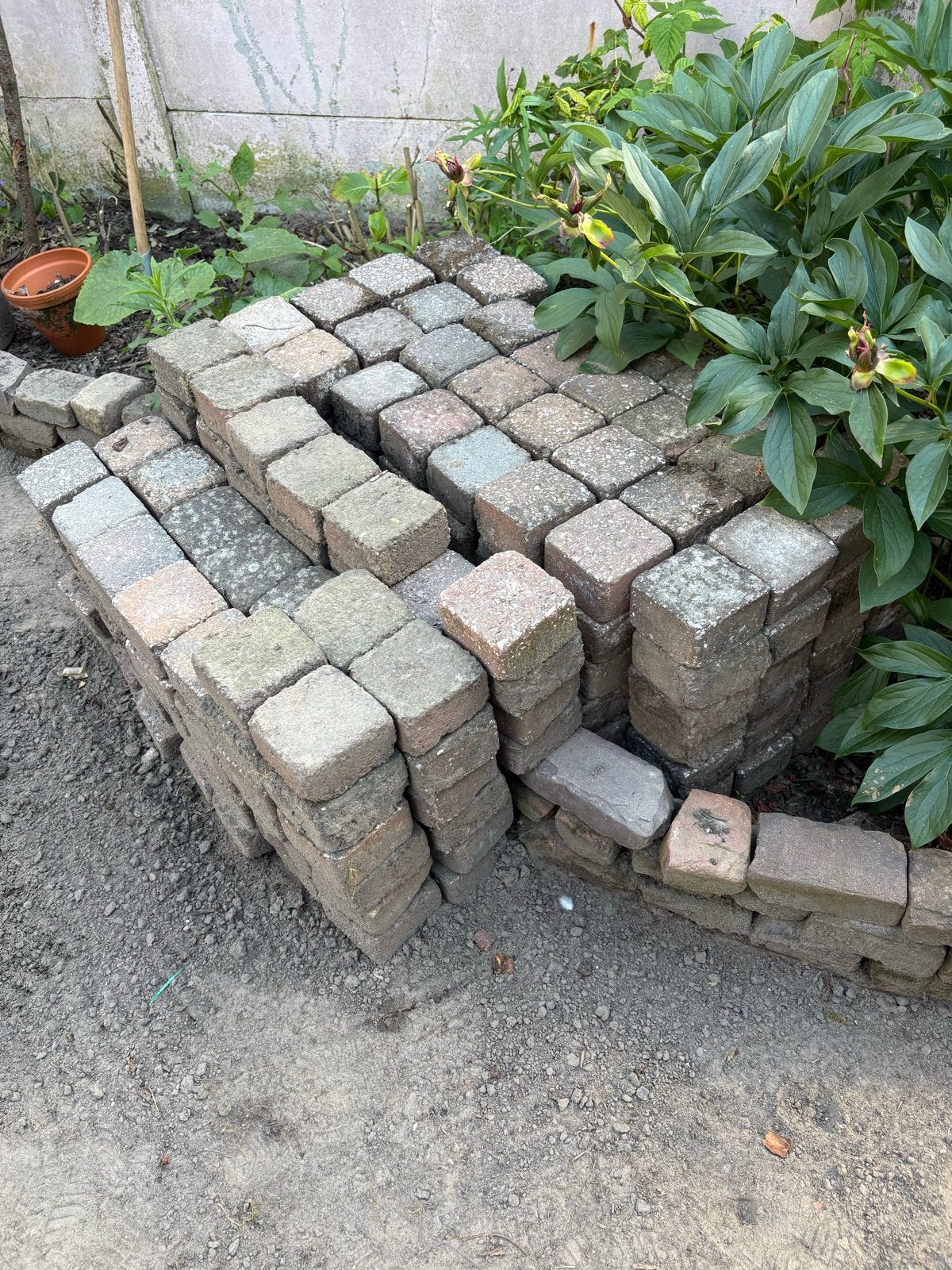 GRATIS Koppelstones/Coppelstones., Ophalen, Gebruikt, Klinkers, Minder dan 5 m²
